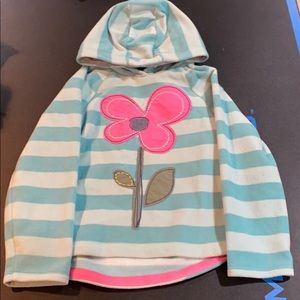 Next direct fleece flower sweatshirt 5-6